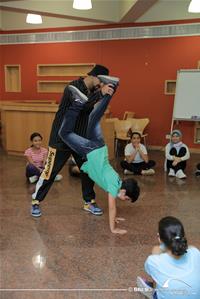  Les participants de l'atelier "Hip Hop"