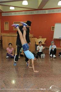  Les participants de l'atelier "Hip Hop"