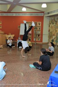  Les participants de l'atelier "Hip Hop"