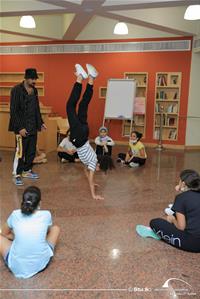  Les participants de l'atelier "Hip Hop"