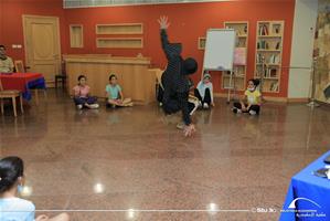  Les participants de l'atelier "Hip Hop"