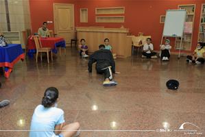  Les participants de l'atelier "Hip Hop"