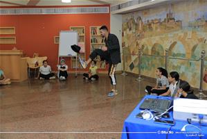  Les participants de l'atelier "Hip Hop"