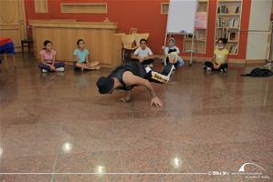  Les participants de l'atelier "Hip Hop"