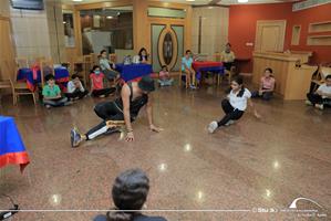  Les participants de l'atelier "Hip Hop"