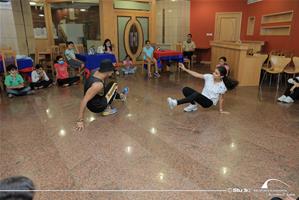  Les participants de l'atelier "Hip Hop"