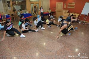  Les participants de l'atelier "Hip Hop"