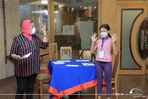  Les participants de l'atlier "Théâtre"