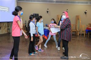 Les participants de l'atelier "Théâtre"