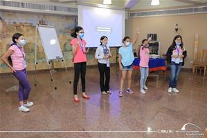  Les participants de l'atelier "Théâtre"