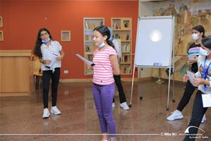  Les participants de l'atelier "Théâtre"