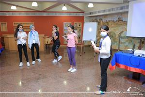  Les participants de l'atelier "Théâtre"