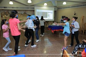  Les participants de l'atelier "Théâtre"