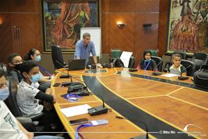 Les participants de l'atelier