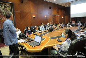 Les participants de l'atelier