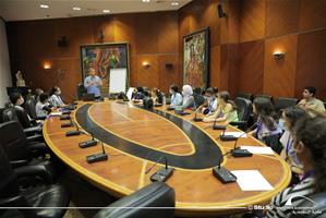 Les participants de l'atelier