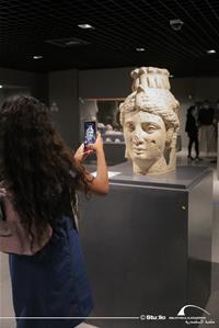 Les participants de l'atelier au Musée des Antiquités