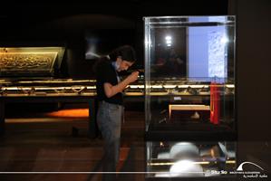 Les participants de l'atelier au musée des Manuscrits