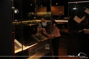 Les participants de l'atelier au musée des Manuscrits