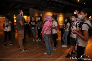 Les participants de l'atelier au Shadi Abdel Salam