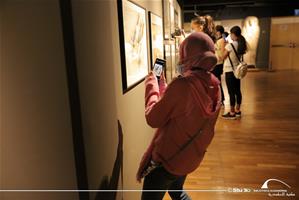 Les participants de l'atelier au Shadi Abdel Salam