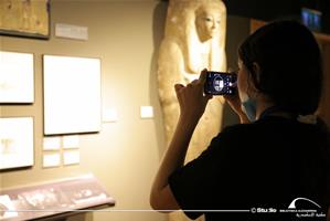 Les participants de l'atelier au Shadi Abdel Salam