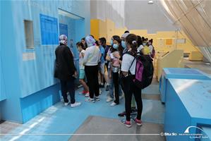  Les participants au musée des Sciences