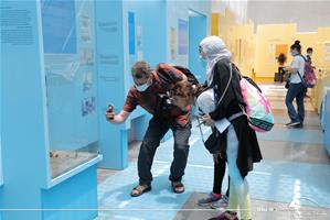  Les participants au musée des Sciences