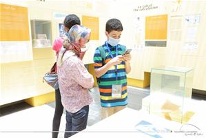  Les participants au musée des Sciences