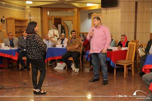 Dr Marwa El Sahn avec les participants