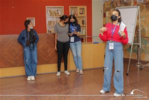  Les participants de l'atelier "Théâtre"