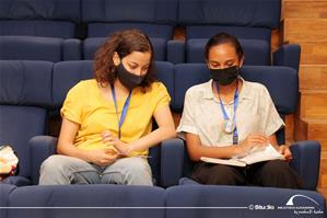 Les participants de l'atelier "Jouer et s’amuser"