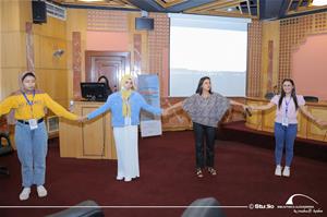 Présentation du programme FEFUE par Dr.Marwa El Sahn aux étudiants de la 25e édition