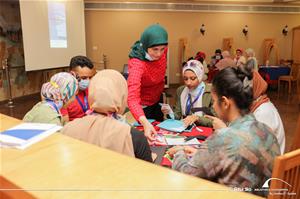  Groupe 3 à l’Atelier :  Caravane des Dix Mots par M<sup>lle</sup> Sara Zoheir