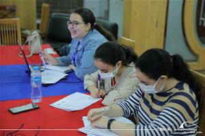 Les participants de l'atelier