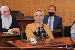  M<sup>me</sup>Laila Ghaneim, Directrice du Lycée Européen Nationale d’Alexandrie