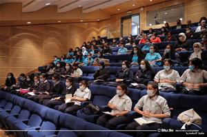 Les participants de la 1<sup>re</sup> journée à la Bibliotheca Alexandrina