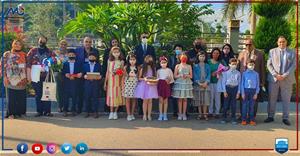 Photo de groupe à Collège Mansoura
