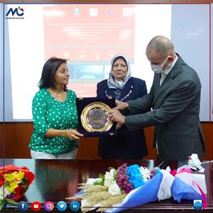 Photo de groupe au Collège Mansoura