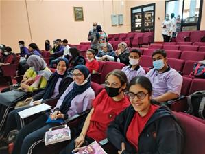 Les participants de la 3<sup>e</sup> journée à la Bibliothèque Publique Misr de Port-Saïd