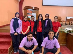 Les participants de la 3<sup>e</sup> journée à la Bibliothèque Publique Misr de Port-Saïd