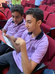 Les participants de la 3<sup>e</sup> journée à la Bibliothèque Publique Misr de Port-Saïd