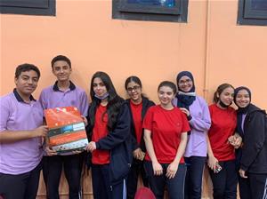 Les participants de la 3<sup>e</sup> journée à la Bibliothèque Publique Misr de Port-Saïd