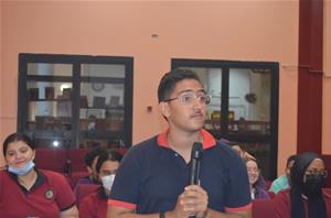 Les participants de la 3<sup>e</sup> journée à la Bibliothèque Publique Misr de Port-Saïd