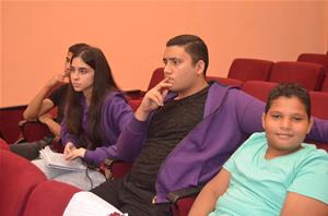 Les participants de la 3<sup>e</sup> journée à la Bibliothèque Publique Misr de Port-Saïd