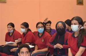 Les participants de la 3<sup>e</sup> journée à la Bibliothèque Publique Misr de Port-Saïd