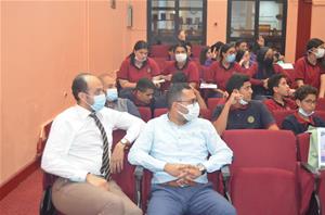 Les participants de la 3<sup>e</sup> journée à la Bibliothèque Publique Misr de Port-Saïd
