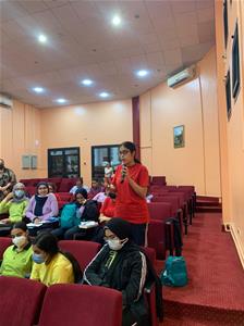 Les participants de la 3<sup>e</sup> journée à la Bibliothèque Publique Misr de Port-Saïd