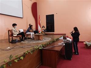 Les participants de la 3<sup>e</sup> journée à la Bibliothèque Publique Misr de Port-Saïd