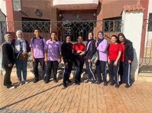 Les participants de la 3<sup>e</sup> journée à la Bibliothèque Publique Misr de Port-Saïd